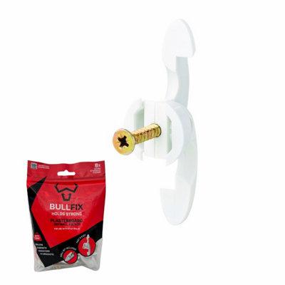 B&Q -  Extra Heavy Duty Plasterboard Fixings Starter Pack Of 8