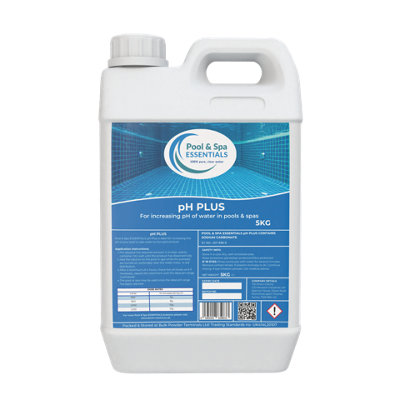 Direct Chems Pool&spa Essentials - Ph Plus 5Kg, Raise & Balance Ph Levels, Pool, Hot Tub & Spa