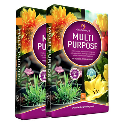 No Grow Cb Fuels 2 X 60L Growmoor Multi-Purpose Compost from B&Q