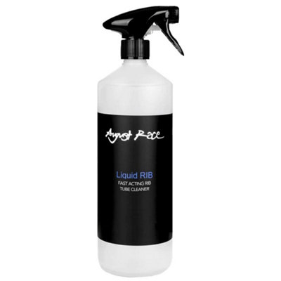 August Race Rib Tube Cleaner Pvc & Hypalon Inflatable Boat Cleaner For Tubes & Dinghies 1L