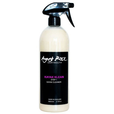 August Race Kayak Clean Step 1 Hull & Deck Cleaner For PlasticFibreglass & Composite Kayaks 500Ml