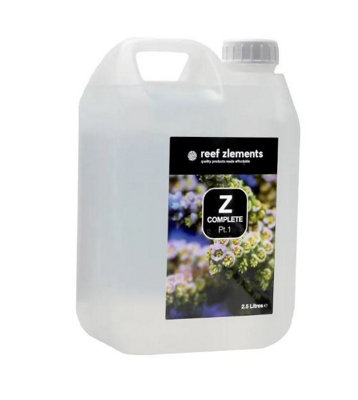 Reef Zlements Reefz Zcomplete 2.5L  Part 1 Nutrient Solution For Aquatic Life from B&Q