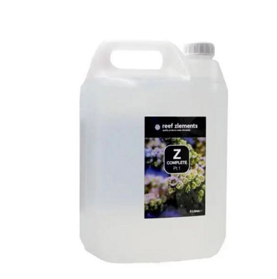 Reef Zlements Zcomplete Liquid Nutrient Solution 5L  Essential For Marine Aquariums from B&Q