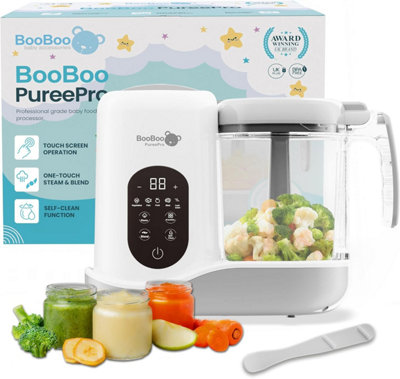 Booboo Pureepro Baby Food MakerMultifunctional Food Processor ChopperPuree Blender And Steamer from B&Q
