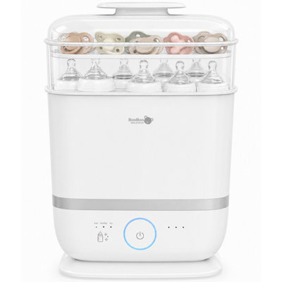 B&Q -  Baby Steam Steriliser For Baby BottlesDummiesToysAnd Everyday AccessoriesLarge Capacity Steriliser And Dryer With