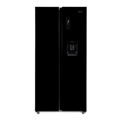 Willow Wsbs84Db 430L Total No Frost American Style Fridge Freezer from B&Q