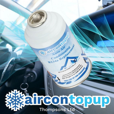 Car Aircon Ac R134A Compatible Refrigerant X1 from B&Q
