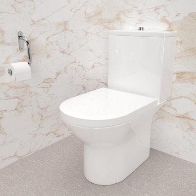 Invisible Creations Right Hand Toilet Roll Holder With Built-In Grab Rail from B&Q