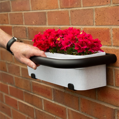 Invisible Creations The Wall Planter With Integrated Grab Rail from B&Q