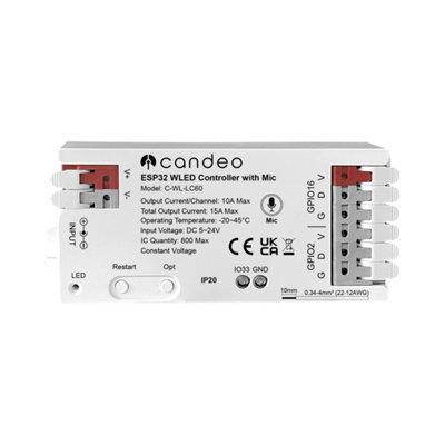 Candeo  Dynamic Rgbic Lighting Effects With Optional Music Sync