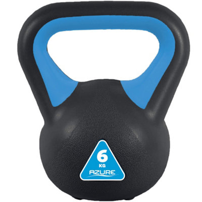 Azure Black/Blue 6Kg Kettlebell - Image 4