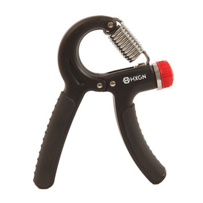 Hxgn Unisex Black Adjustable Hand Grip Strengthener 10-40Kg In - Image 6