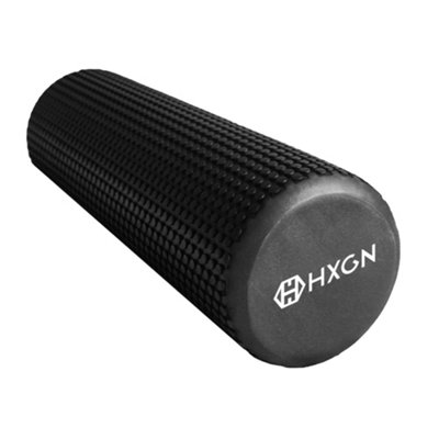 Hxgn Activation And Recovery Foam RollerCompact 29.5 Cm X 9.5 Cm Non-Slip Foam (Black) from B&Q