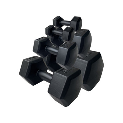 HXGN 12kg Dumbbell Weight Set 1kg 2kg 3kg Pairs Home Men Women Home Gym Lifting - Image 8