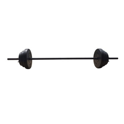 Hxgn Unisex Black Adjustable Barbell & Weight Set In 20Kg - Image 7