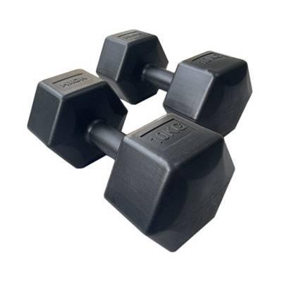 Hxgn 2 X 10Kg Hex Dumbbells - Image 7