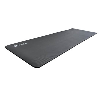 HXGN 10mm Exercise Mat Thick Gym Yoga Workout Home Pilates with Carry Strap - Image 5
