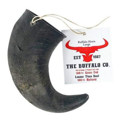 The Buffalo Co. Buffalo Horn-Large (Pack Of 6) from B&Q