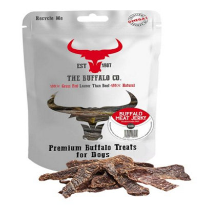 The Buffalo Co. Buffalo Meat Jerky 100G (Pack Of 6) from B&Q