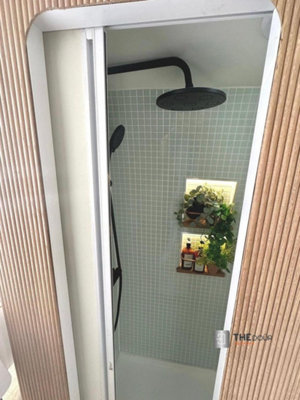 ROLdour Campervan / RV Shower Door 1500mm up to 2000mm Tall Custom Made ...