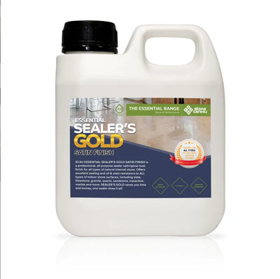 Stonecare4u Sealer's Gold Satin Finish All-Purpose Sealer 1L - Image 6