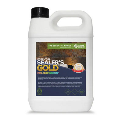 Stonecare4USealers Gold Colour Boost (2.5L)Internal Floor And Tile SealerLong LastingColour Boost Natural Stone Sealer from B&Q