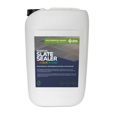 Stonecare4USlate Sealer Colour Boost (25L)High PerformanceColour Enhancing Slate TileFloor & Patio Sealer from B&Q