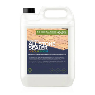Stonecare4UAll Stone Sealer Colour Boost Finish (5L)Highly Effective Enhancing Sealer For Natural Stone from B&Q