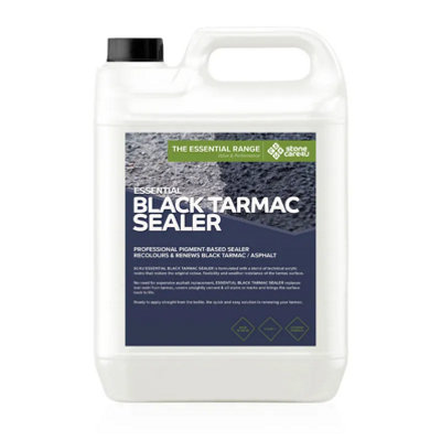 Black Tarmac Asphalt Coating Sealer Paints Repairs Protects Faded Old Tarmac 5L - Image 6