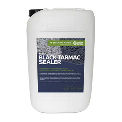 Stonecare4UBlack Tarmac Sealer (25L)Professional Grade Tarmac Restorer In BlackLong Lasting Protection & Easy Application from B&Q