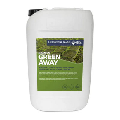 StoneCare4U Essential Green Away - 25L Algae Lichen Mould Remover - Image 4