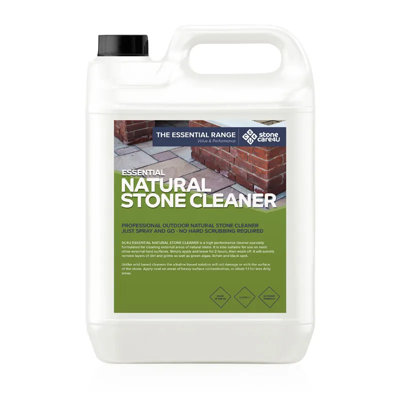 StoneCare4U Natural Stone Cleaner 5L - Green Algae, Lichen & Grime Remover - Image 4