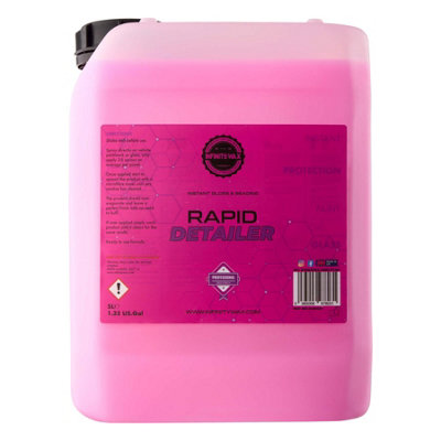 - Infinity Wax Rapid Detailer Instant Gloss & Beading Valeting Pink 5L Iclrds5P