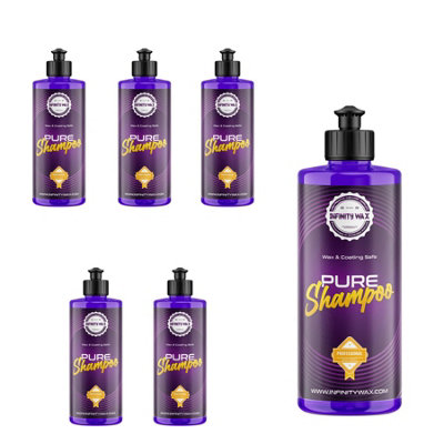 Infinity Wax Pure Shampoo Wax & Coating Safe Friendly Cleaner 500mL x6 Bottles - Image 8