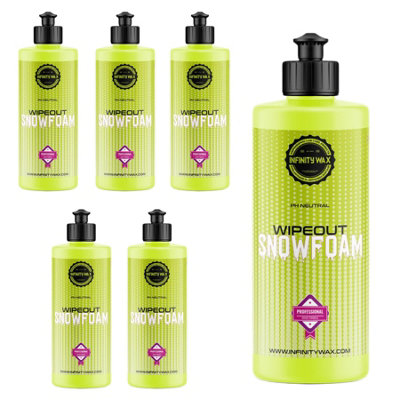  - Infinity Wax Wipeout Snow Foam Ph Neutral Concentrate Pre Wash 500Ml X6 Bottles - Image 6