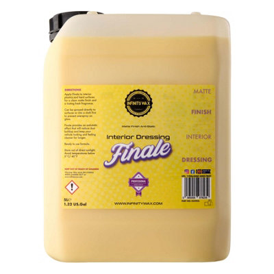  - Infinity Wax Finale Interior Dressing Protectant Detailer Cleaning 5L Iclfin5L