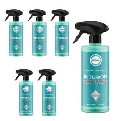  - Infinity Wax Fresh Interior Anti Bacterial Valeting Car Cleaner 500Ml X6 Bottles