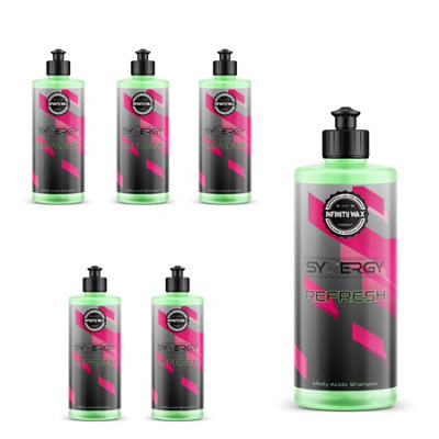 Infinity Wax Synergy Refresh Mildly Acidic Shampoo Detailing 500mL x6 Bottles - Image 6