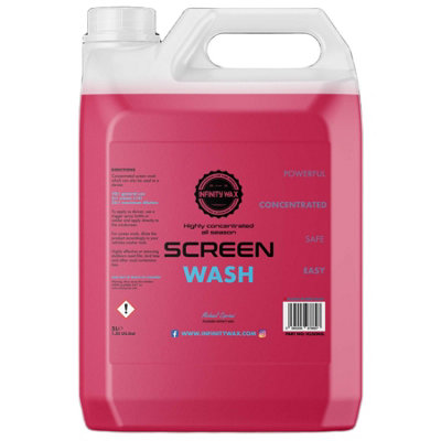Infinity Wax Light Screen Wash Concentrate 5L - Image 3