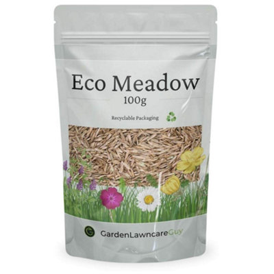 Garden Lawncare Guy Eco MeadowGrass & Wildflower Seeds Mix 500G (100M²) from B&Q