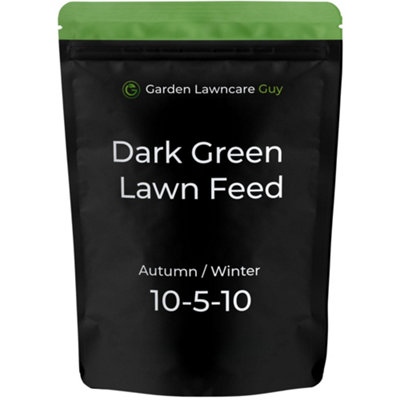Garden Lawncare Guy Dark Green Lawn Feed- Autumn Winter Grass Fertiliser5Kg (200M²) from B&Q