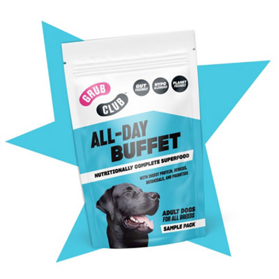 Grub Club All-Day Buffet Sample 100G