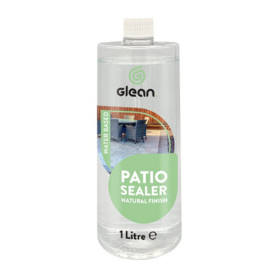 Go Glean Glean Patio Sealer Water BasedNatural Finish1L from B&Q