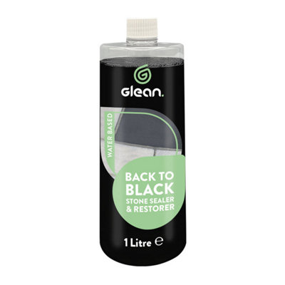 Go Glean Glean Stone Sealer Colour RestorerBlack1 Litre from B&Q