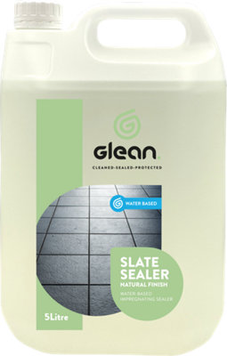Go Glean Glean Slate Sealer Water Based Colour Boost Stain Resistant5 Litre from B&Q
