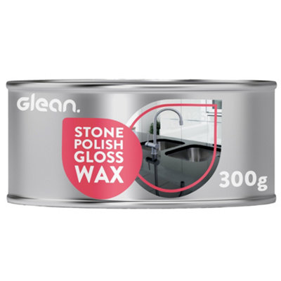 Go Glean Glean Stone Polish WaxGloss300G from B&Q