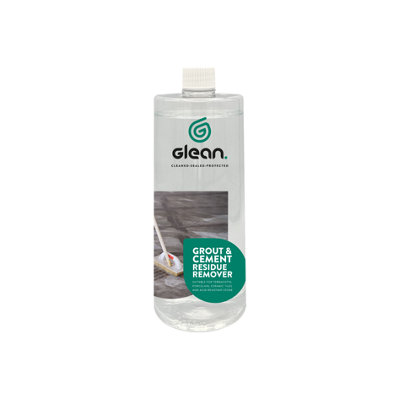 Go Glean Glean Grout Cement Residue Remover For Patio Grouting  Stains1 Litre from B&Q