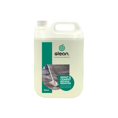 Go Glean Glean Grout Cement Residue Remover For Patio Grouting  Stains5 Litre from B&Q
