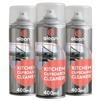 Go Glean Glean Kitchen Surface Cleaner For Cupboards Laminate Worktops & Appliances400Ml3 Pack from B&Q