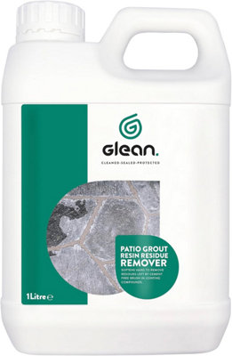 Go Glean Glean Grout Resin Residue Remover For Patio Surfaces1 Litre from B&Q